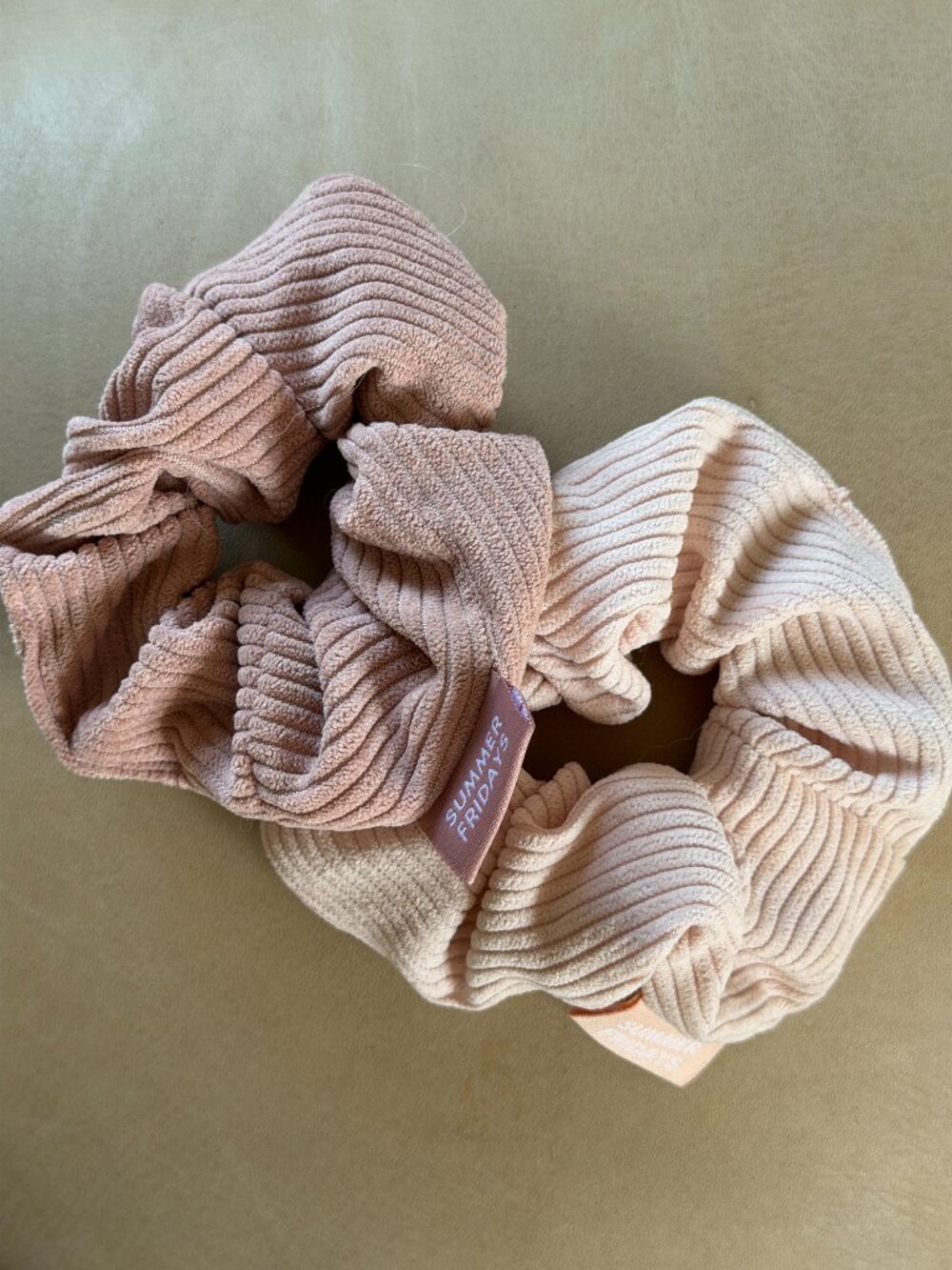 Summer Fridays | Ribbed Scrunchie